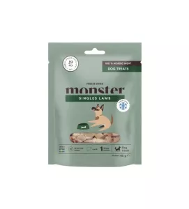 Monster Dog Treats Freeze dried Lamb 45g