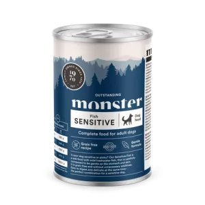 Monster Dog Våtfoder Adult Sensitive Fish 400g