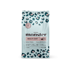 Monster Cat Orig. Multicat Salmon/Poultry