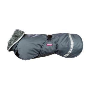 Pomppa Perus Vattentätt & Fodrat Hundtäcke Graphite