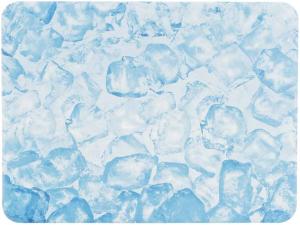 Kylplatta hamster keramik 20x15 cm blå