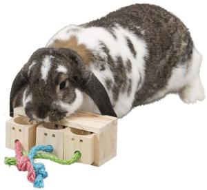 Leksak Smådjur, snack cube i trä 16*6*7cm
