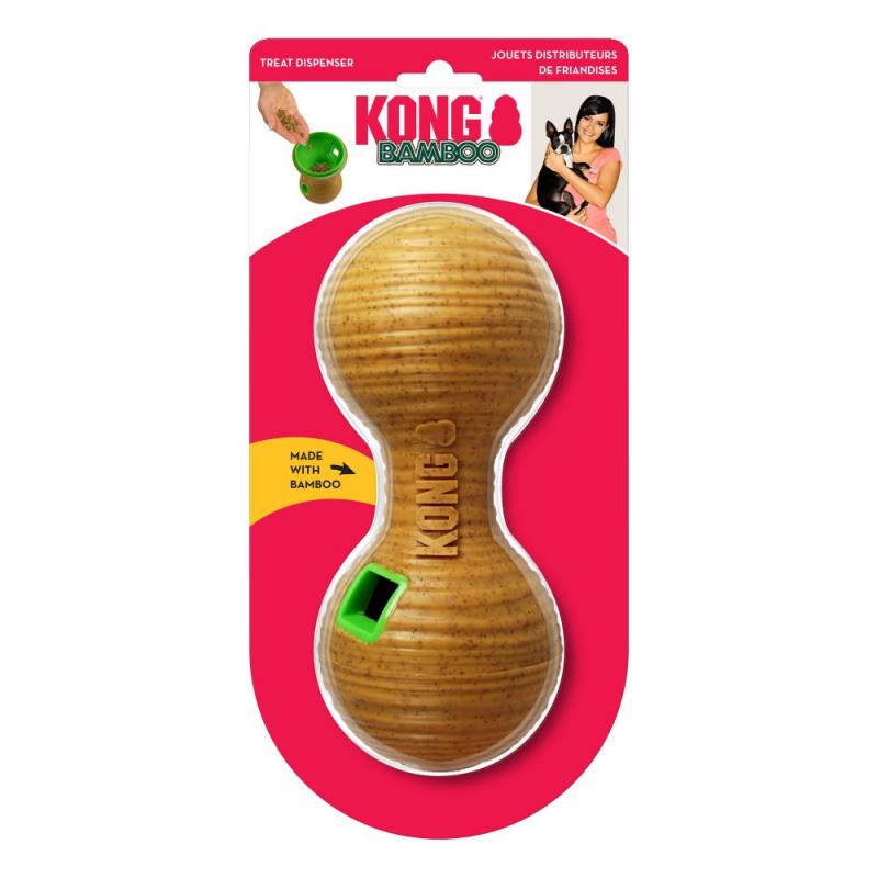 Kong Bamboo Feeder Dumbbell L