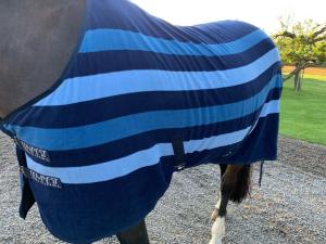 Tempest Newmarket Fleecetäcke Blårandigt