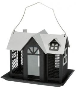 Vildfågelmatare Villa, metall 26x19x19cm
