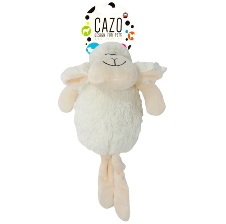 Plush Hundleksak Vitt Får 35cm