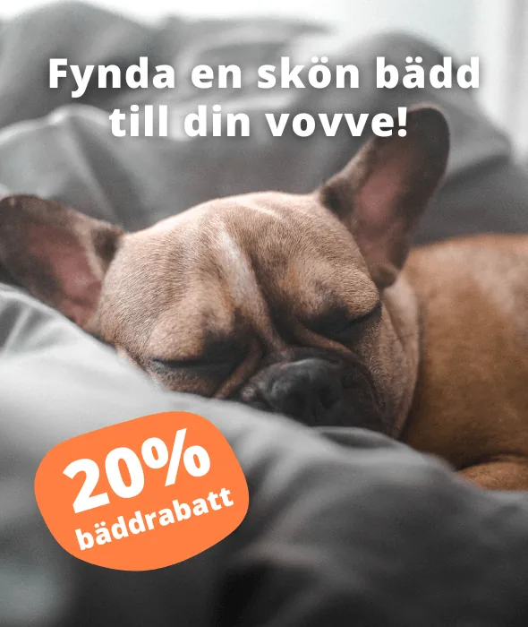 Fynda en skön bädd till din vovve! 20 % bäddrabatt
