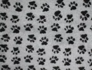 Vetbed Ljusgrå - Svarta tassar