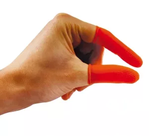 Show Tech Fingerkondomer med extra greppyta - large 25-pack