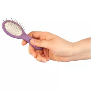 Show Tech Oval borste med stålpiggar - 12 cm