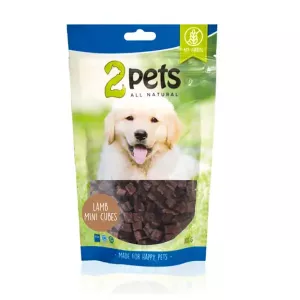 2pets belöningsgodis Lamm Mini - 100 g