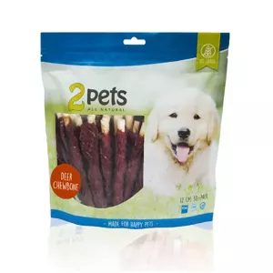 2pets Tuggpinne med hjort 30-pack - 400 g