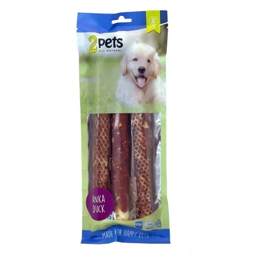 2pets Tuggrulle med ankfilé 3-pack - 250 g