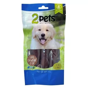 2pets Tuggrulle med lamm 3-pack - 140 g