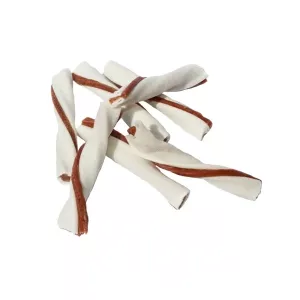 2pets Tuggtwister tuggben med ankfilé small 80 g