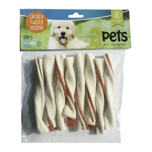 2pets Tuggtwister tuggben med kycklingfilé medium 170 g
