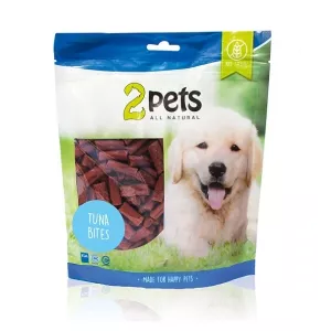 2pets Dogsnack Tuna Bites - 400 g