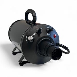 4Dogs Black svart hundfön blaster med steglös variabel hastighet.