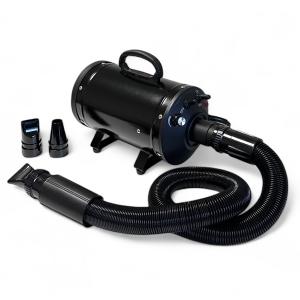 4Dogs Black svart hundfön blaster med steglös variabel hastighet.