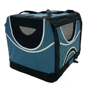 4Dogs Canvasbur Stålblå