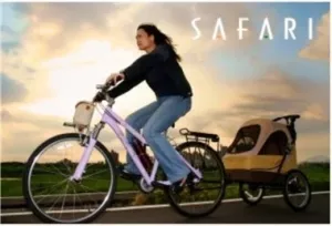 Cykelhållare till hundvagn medium