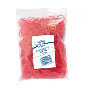 Show Tech Latexsnoddar Rosa large - För pälspapper, top knots mm