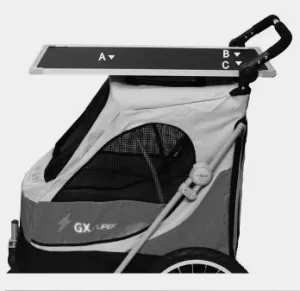 Extra trimbord till hundvagn