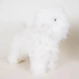 Starzclub Vit päls för modellhund Bichon