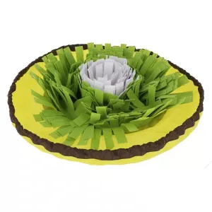 Aktiveringsmatta/skål med filtremsor