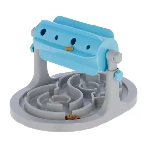 Aktivitetsspel med slow feeding-bricka