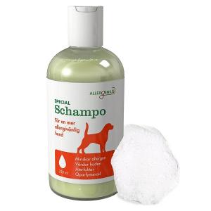 Allergenius oparfymerat specialschampo som minskar mängden allergen hos hund, 250 ml.