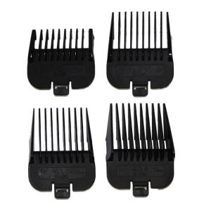 Andis distanskammar i plast, passar till snap on-skär #10. Lämnar 3, 6, 10 och 13 mm.