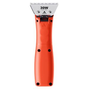 Andis eMERGE sladdlös klippmaskin för hund. Brett skär #30W. Orange.