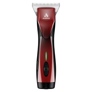 Andis Pulse ZR II Red, tystgående sladdlös klippmaskin för hund. Brett skär #30W.