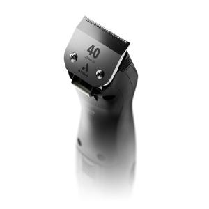 Andis Pulse ZR II Vet Pack sladdlös klippmaskin med fem hastigheter. Skär #40, lämnar 0,25 mm.