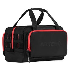 Artero Atlas trimväska för saxar, verktyg och andra hundtillbehör. Svart med röda detaljer, 23x19x28 cm.