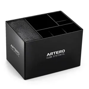 Artero Cube system Svart ställ för saxar, borstar och övriga pälsvårdstillbehör för hund.