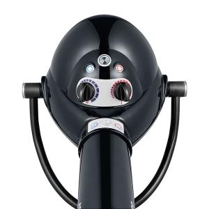 Artero Falcon hundfön, svart finishingfön, golvfön med borstlös motor. Detaljbild reglage.