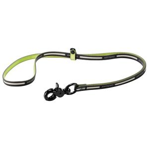 Artero Ganges koppel för trimgalge. Svart och neongul PVC, längd 50 cm.