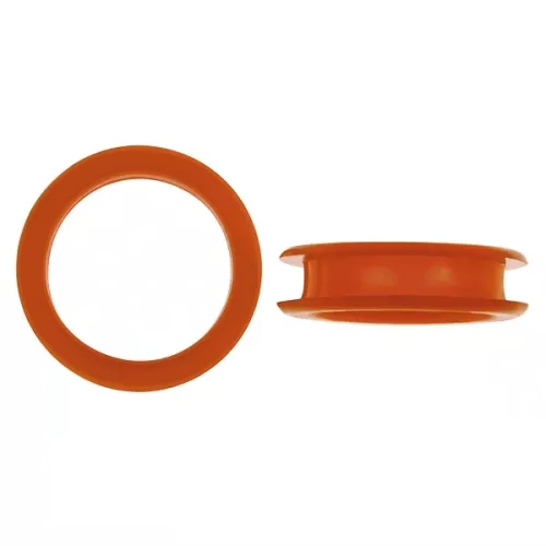Artero insatsringar för saxar orange silikon - 6-pack
