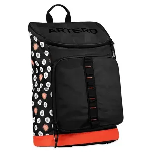 Artero Olympia Polka Dot ryggsäck för trim- och hundtillbehör, svart med röda och mönstrade detaljer