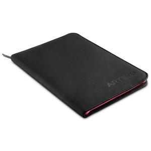 Artero Orion stabilt fodral för 20 hundsaxar, svart med röda detaljer