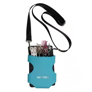 Artero Royale verktygsväska med axelrem - turkos/svart