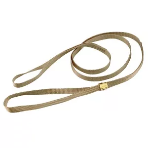 Artero utställningskoppel med halsögla - taupe