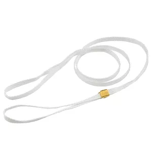 Artero utställningskoppel med halsögla - vitt