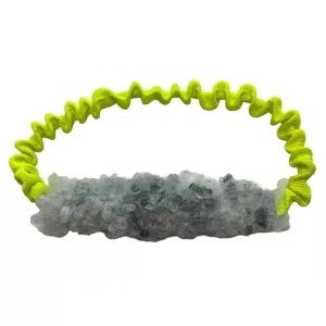 Bistos Ica fårskinnsleksak med expanderring - neongul