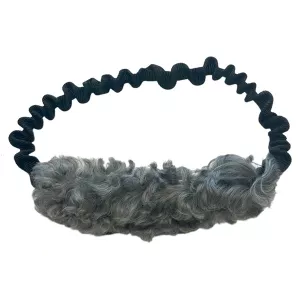 Bistos Ica fårskinnsleksak med expanderring - svart