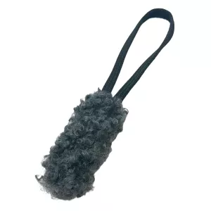 Bistos Igloo med fårskinn - svart