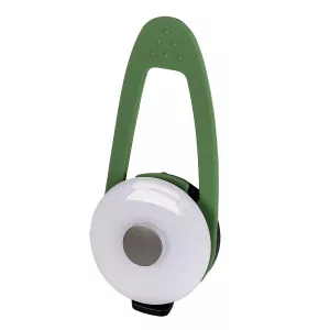 Blinker Wheel LED-lampa med USB-laddare - grön