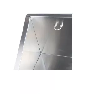 HB85 Hundbadkar rostfritt stål